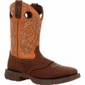 Durango Rebel by Saddle Up Western Boot, BROWN/TAN, 2E, Size 9.5 DB4442